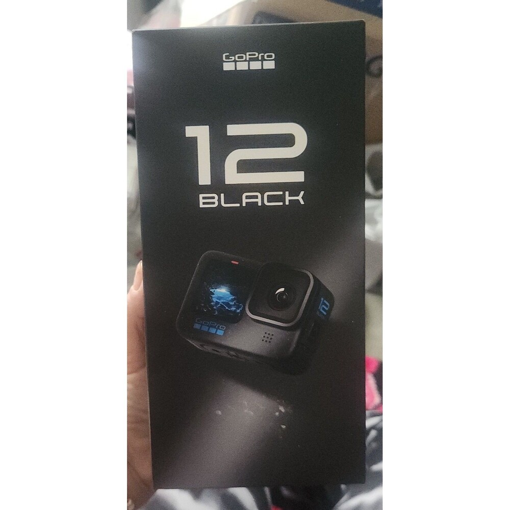 GoPro HERO12 Black Action Camera - Brand New Factory Sealed NIB